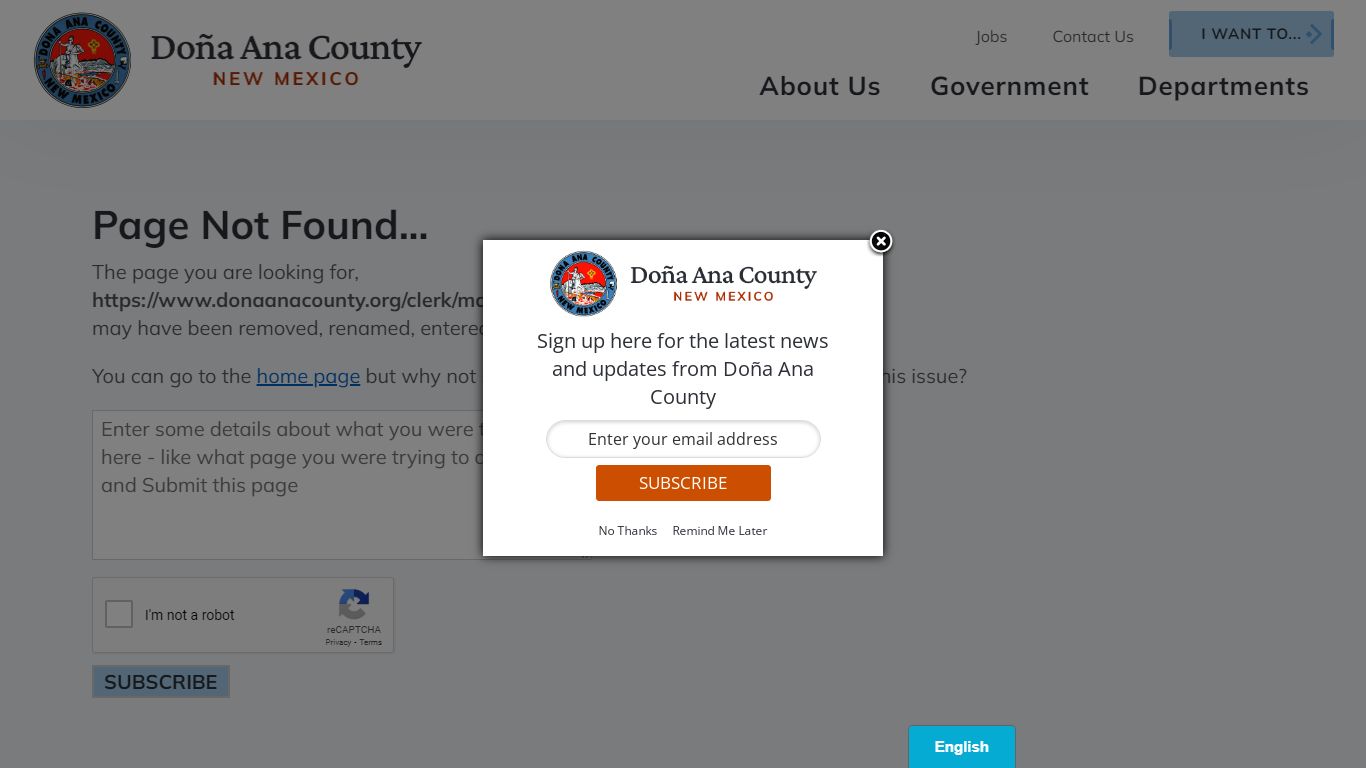 Marriage License | Doña Ana County